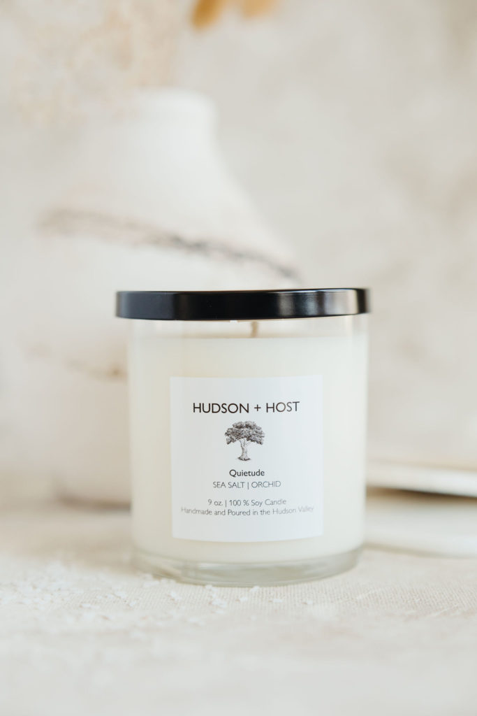 Clean Burning Candles, Soy Candles, Scented candles, Soy blend candles, soy wax candles, hudson + host candles, styling product photography, product photography, styled photoshoot, branding photography, branding photos, branding session, branding for creatives, branding for small businesses, women entrepreneur 
