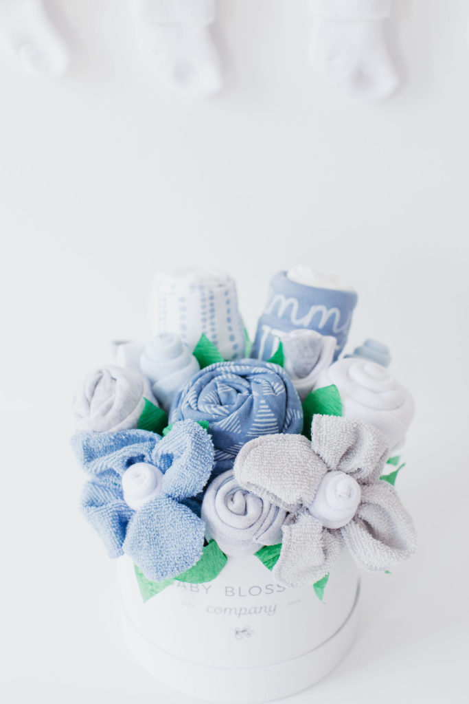 baby bouquet, baby gift, new mom gift, custom new mom gifts, baby shower gift, branding photography, branding photographer, branding for creatives, women owned business, small business photography 